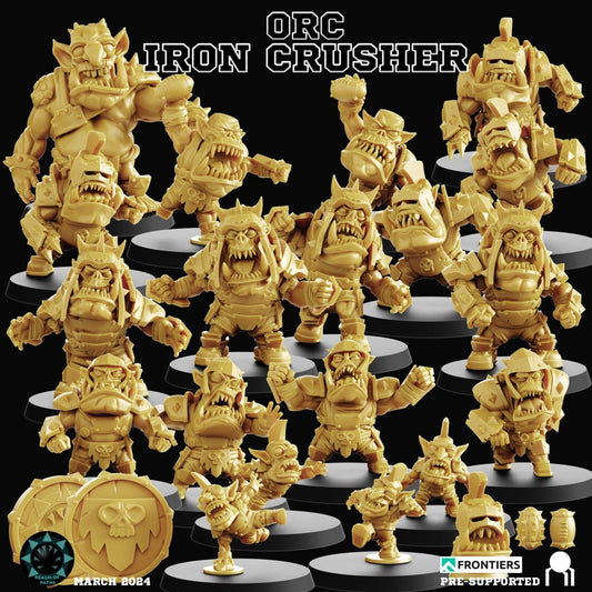 team orc iron crusher chibi   Fantasy Football