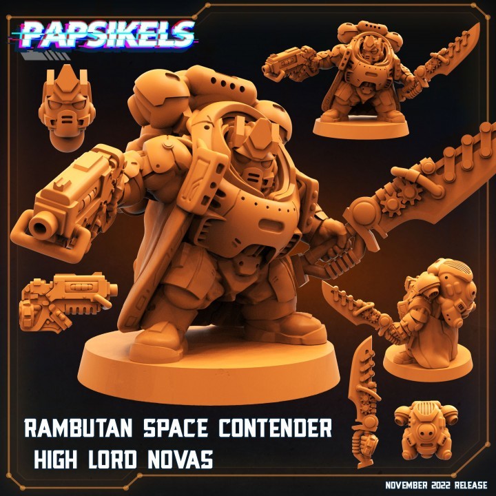 RAMBUTAN SPACE CONTENDER HIGH LORD NOVAS