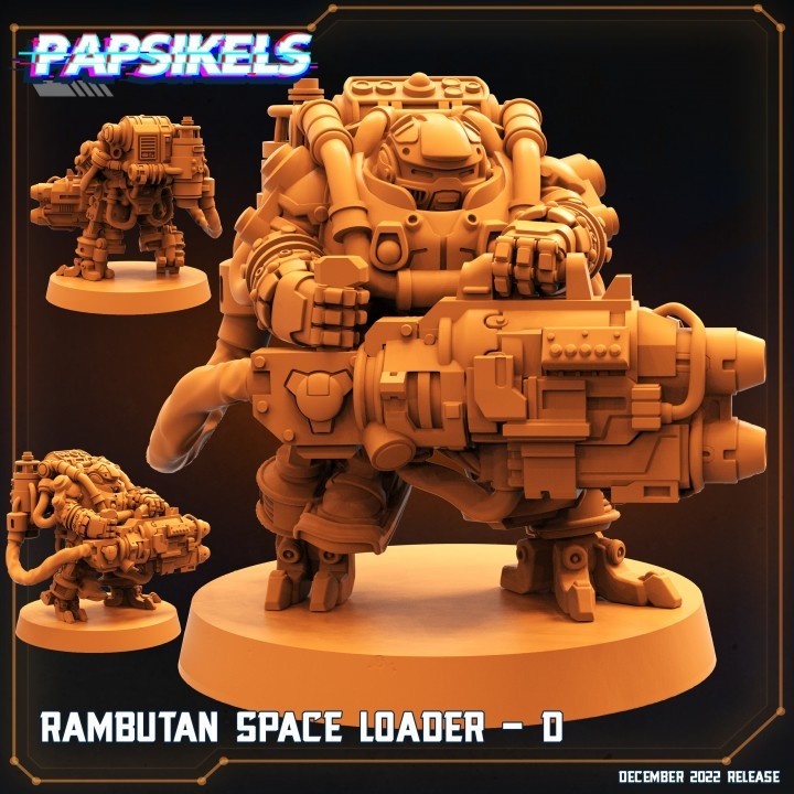 RAMBUTAN SPACE LOADER - D
