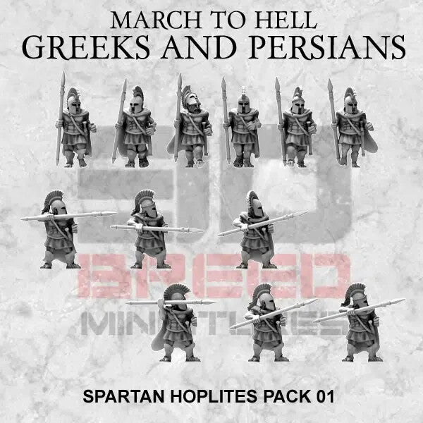 HOPLITES spartiate 15mm