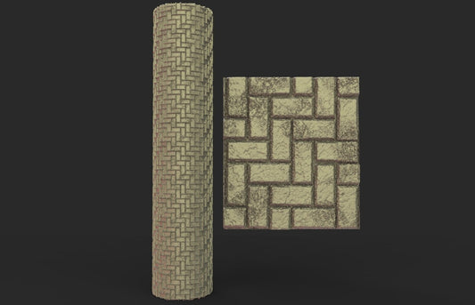 Rouleau de Modélisme 15cm pierre