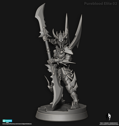 7 Pureblood Elites convient a warhammer 40000