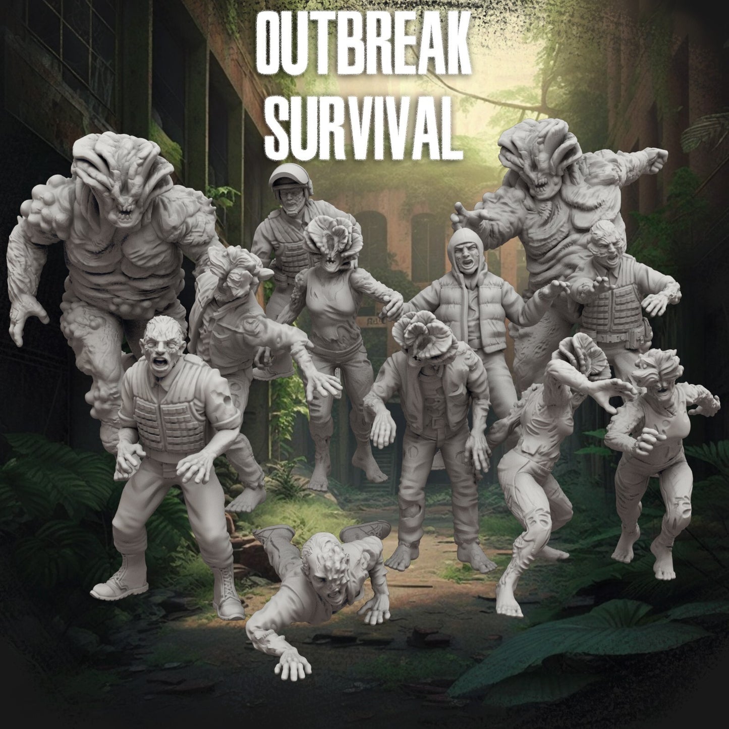 11 zombies  last of us zombicide