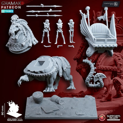 Undead Sphinx compatible rois des tombes