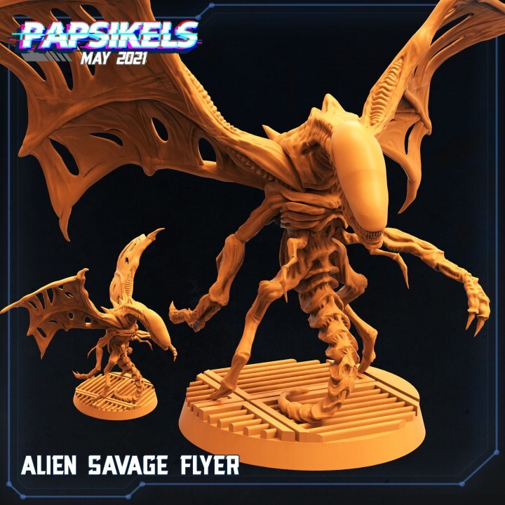 ALIEN SAVAGE FLYER
