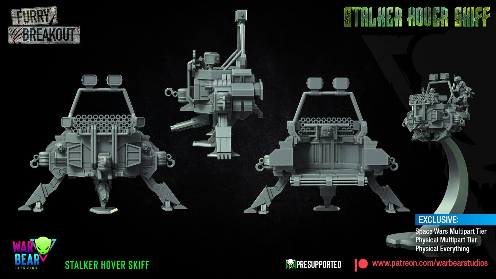 Stalker Hover Skiff compatible star wars legion