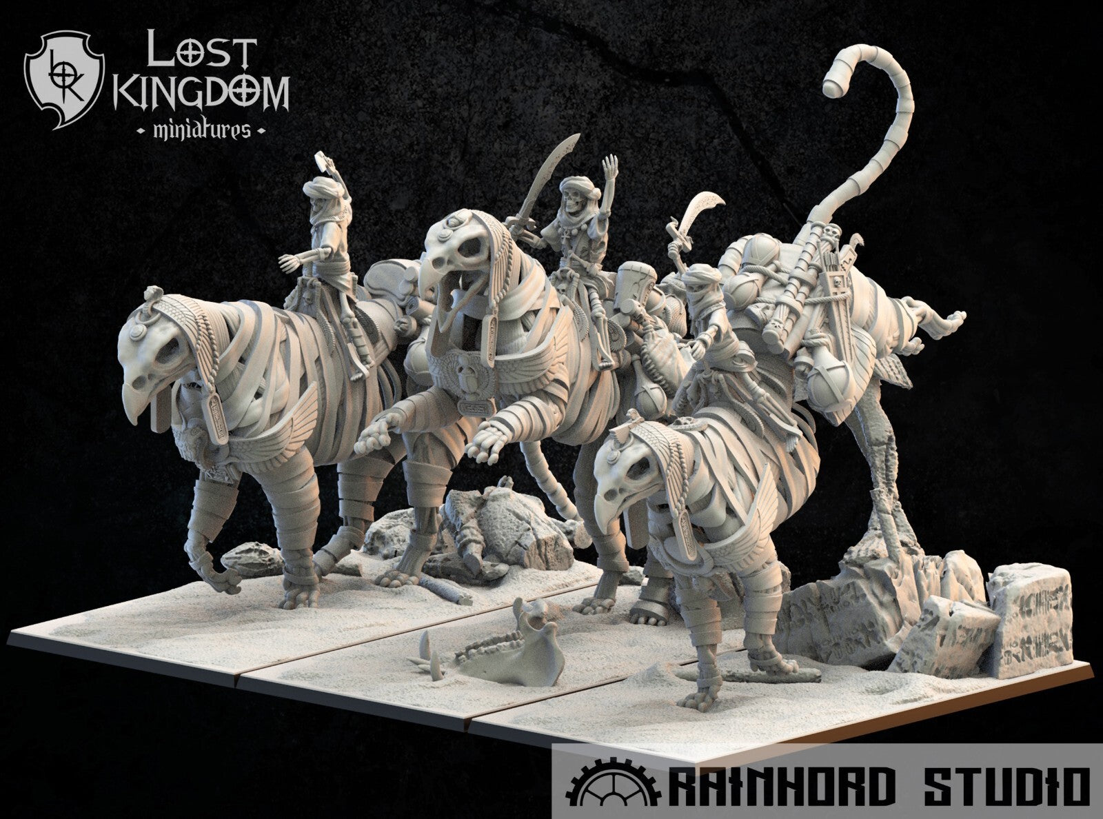 3 bedoins  rois des tombes