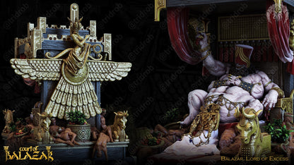 le trone de la cour de l'excès