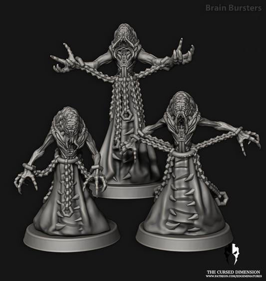 3 garde devoreur de cerveau convient a warhammer 40000