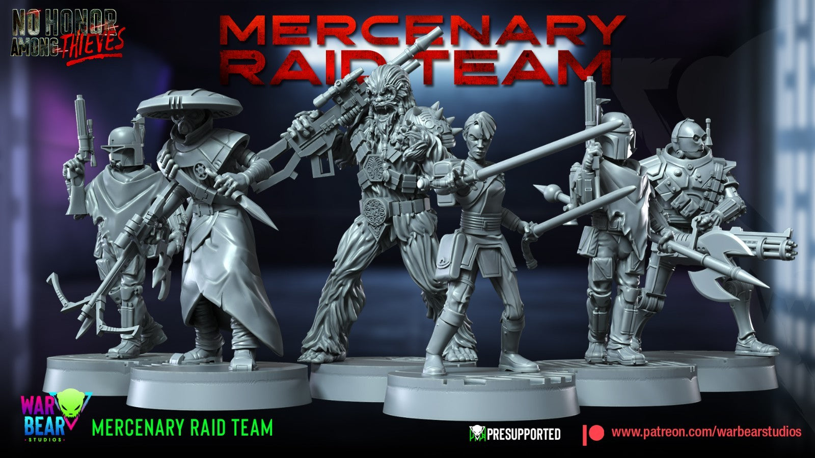Mercenary Raid Team compatible star wars legion