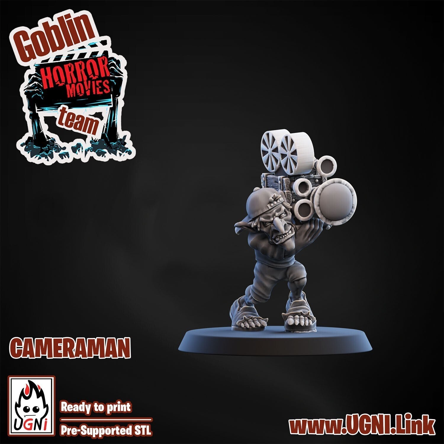 cameraman goblin horror movie  fantasy Football