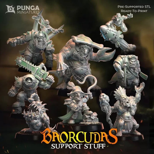 Baorcudas support staff equipe orque fantasy Football