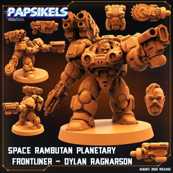 SPACE RAMBUTAN PLANETARY FRONTLINER DYLAN RAGNARSON