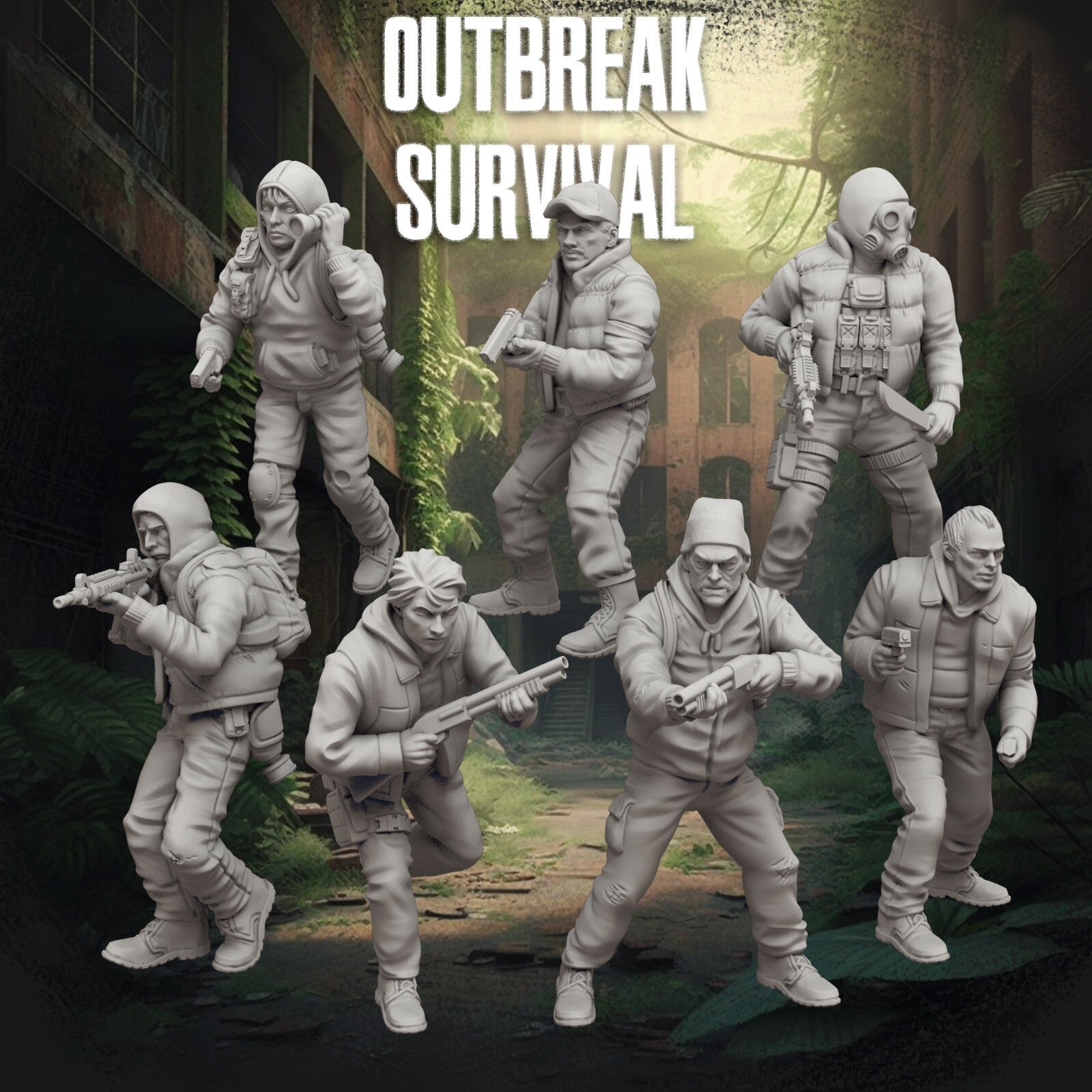 7 survivants last of us zombicide
