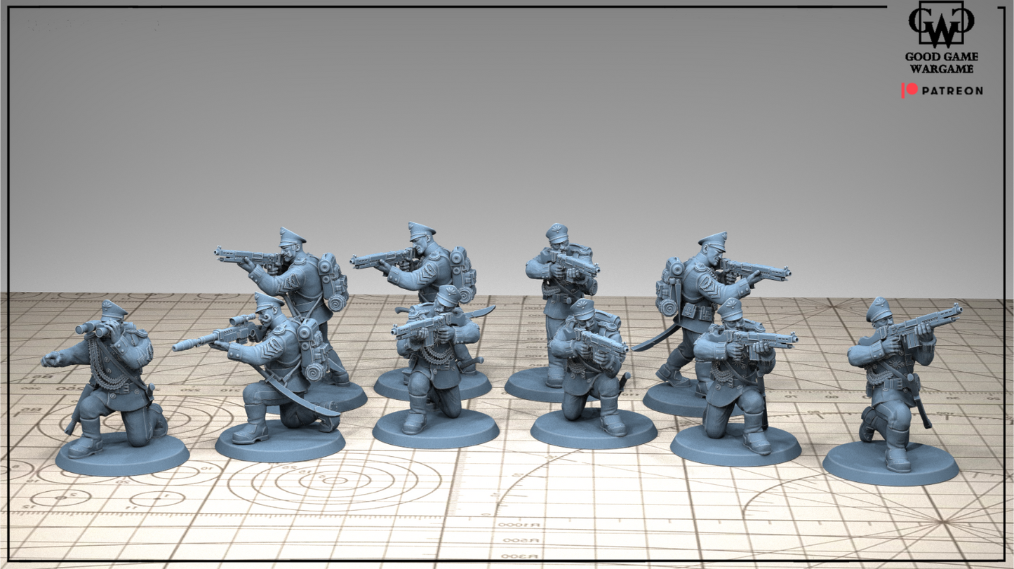 escouade 10  iron guard 