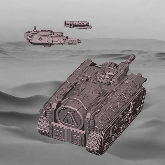 tank lance flamme garde impérial du chaos 