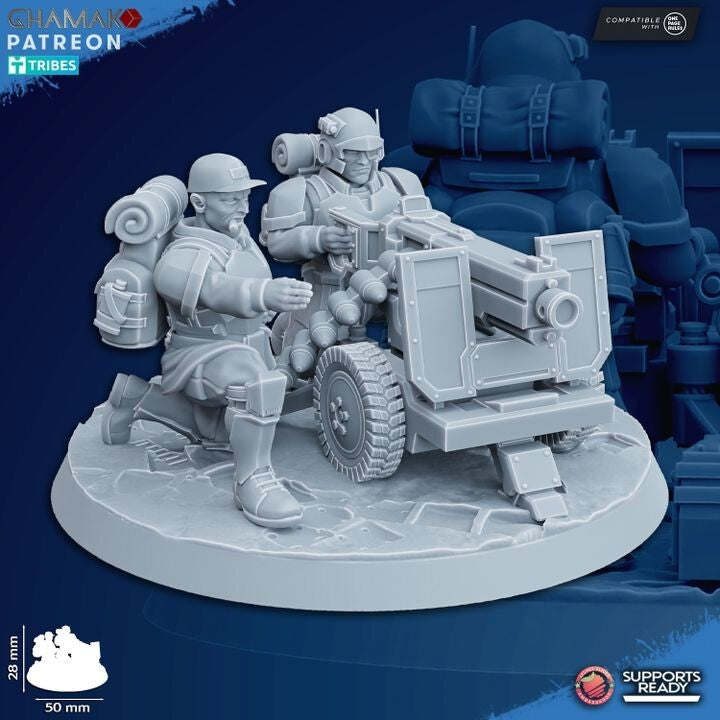 Heavy support weapons garde imperial