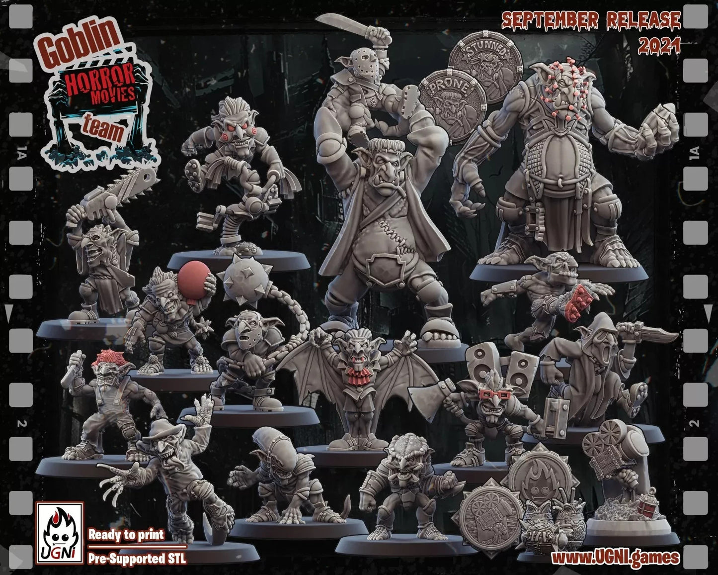 Goblin Team (Horror Movie Style) equipe gobelin fantasy football