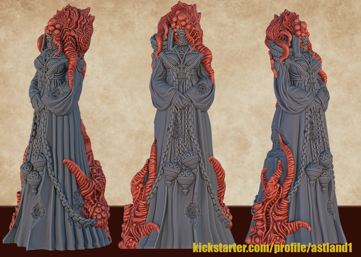 statue acolyte  hauteur 15 cm avec piedestal