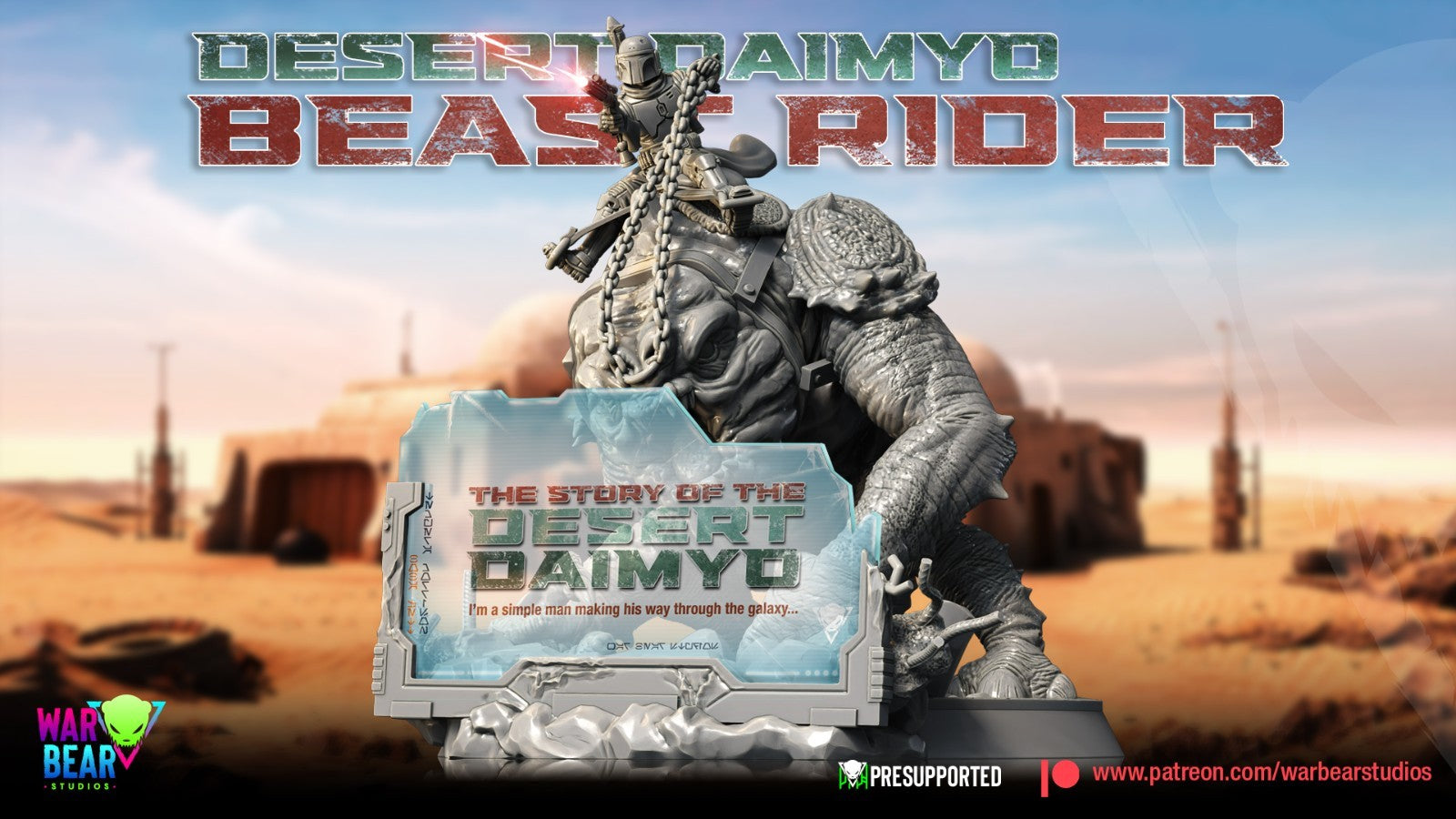 Desert Daimyo Beast Rider compatible star wars legion