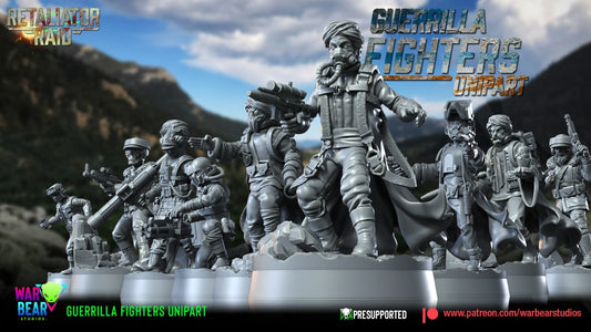 Guerrilla Fighters Unipart  compatible star wars legion