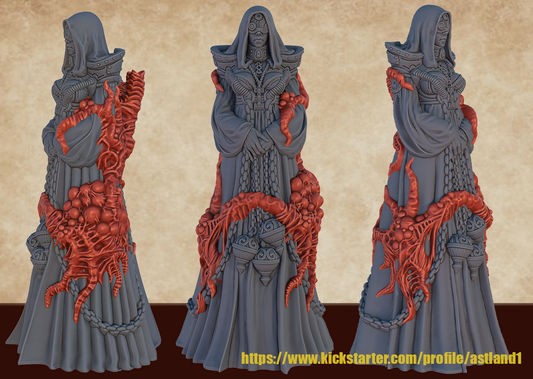 statue acolyte  hauteur 15 cm avec piedestal