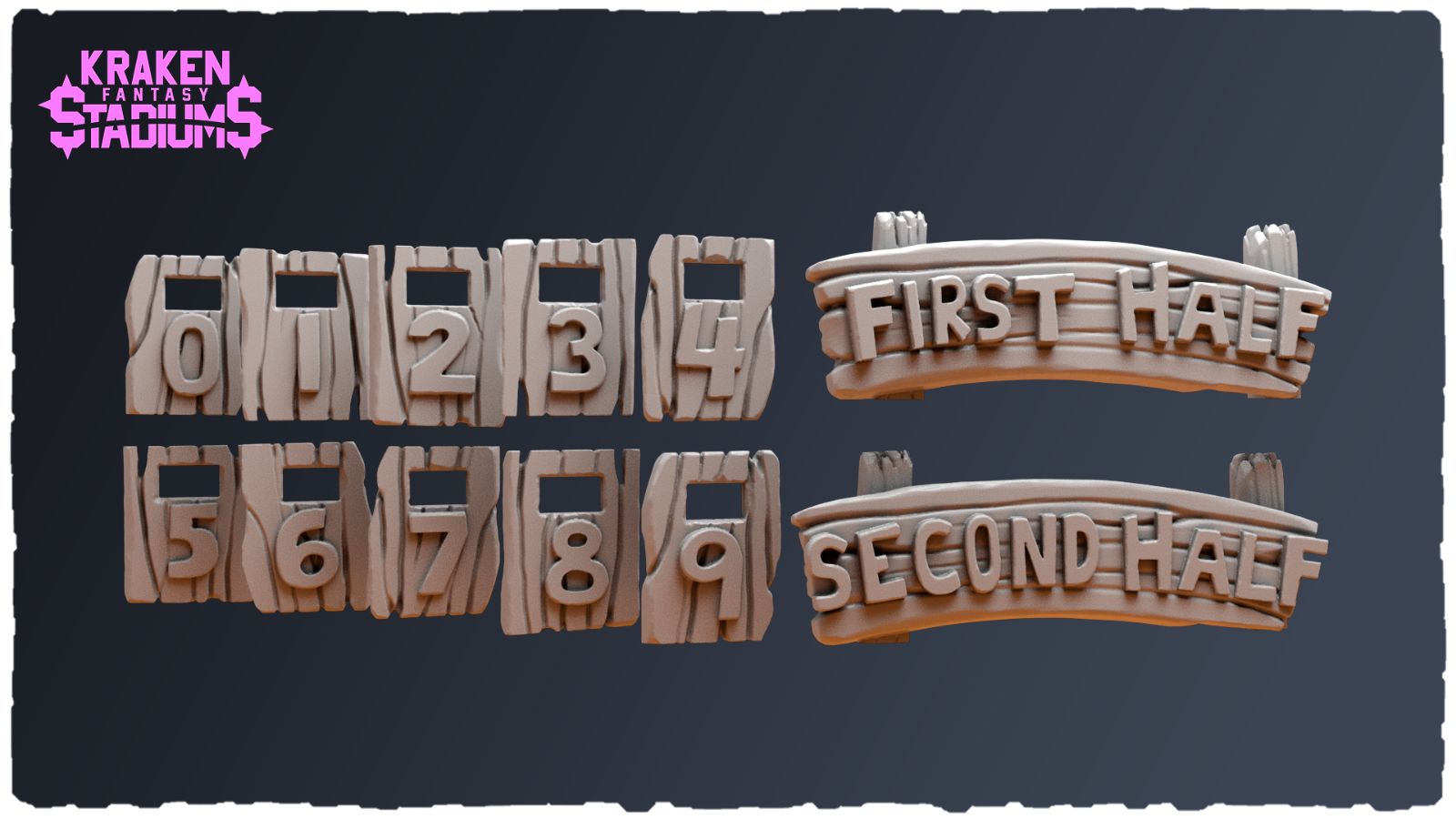 compteur tour decor terrain convient a bloodbowl