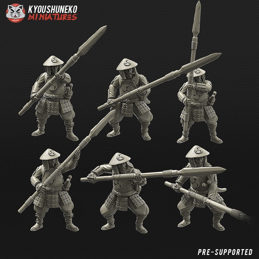 6 lancier ashigaru