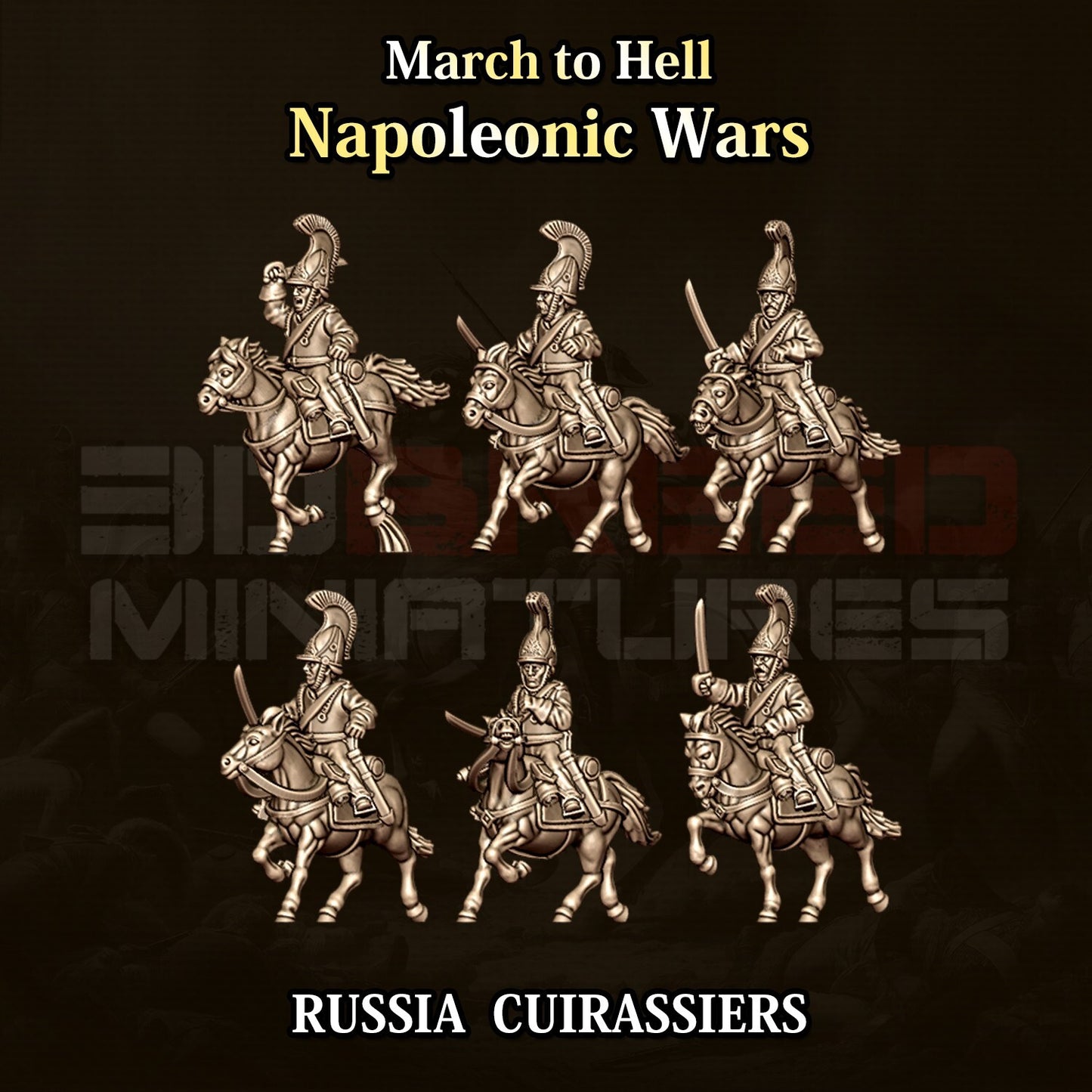 cavalerie cuirassier russe 15MM