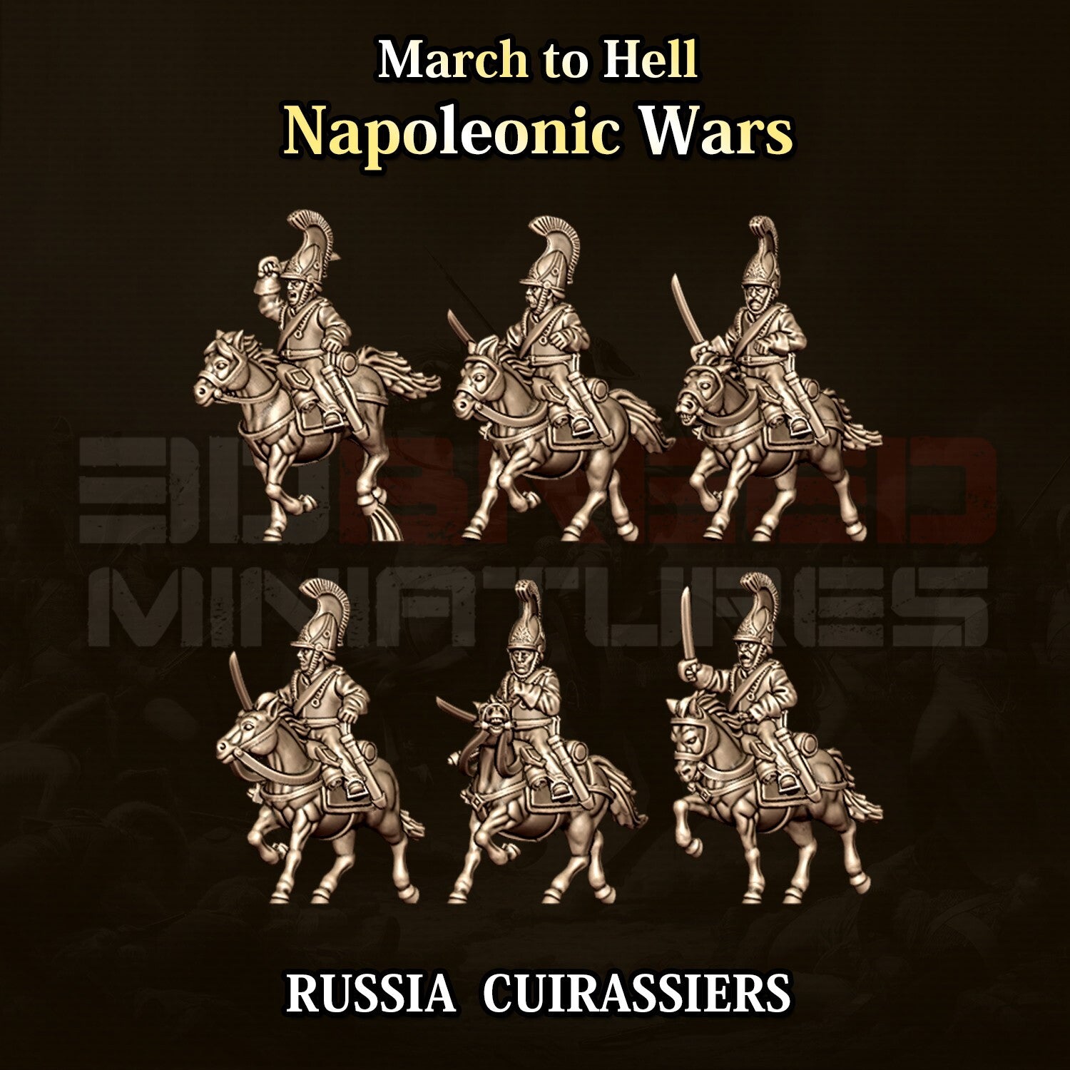 cavalerie cuirassier russe 15MM