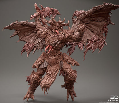 Démon de la rage version 12cm de haut 