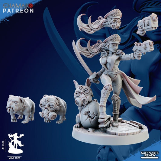 Iron Korps Commissar Pinup