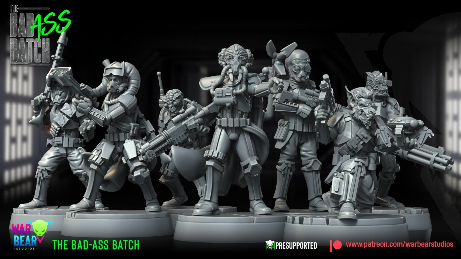Bad-Ass Batch compatible star wars legion