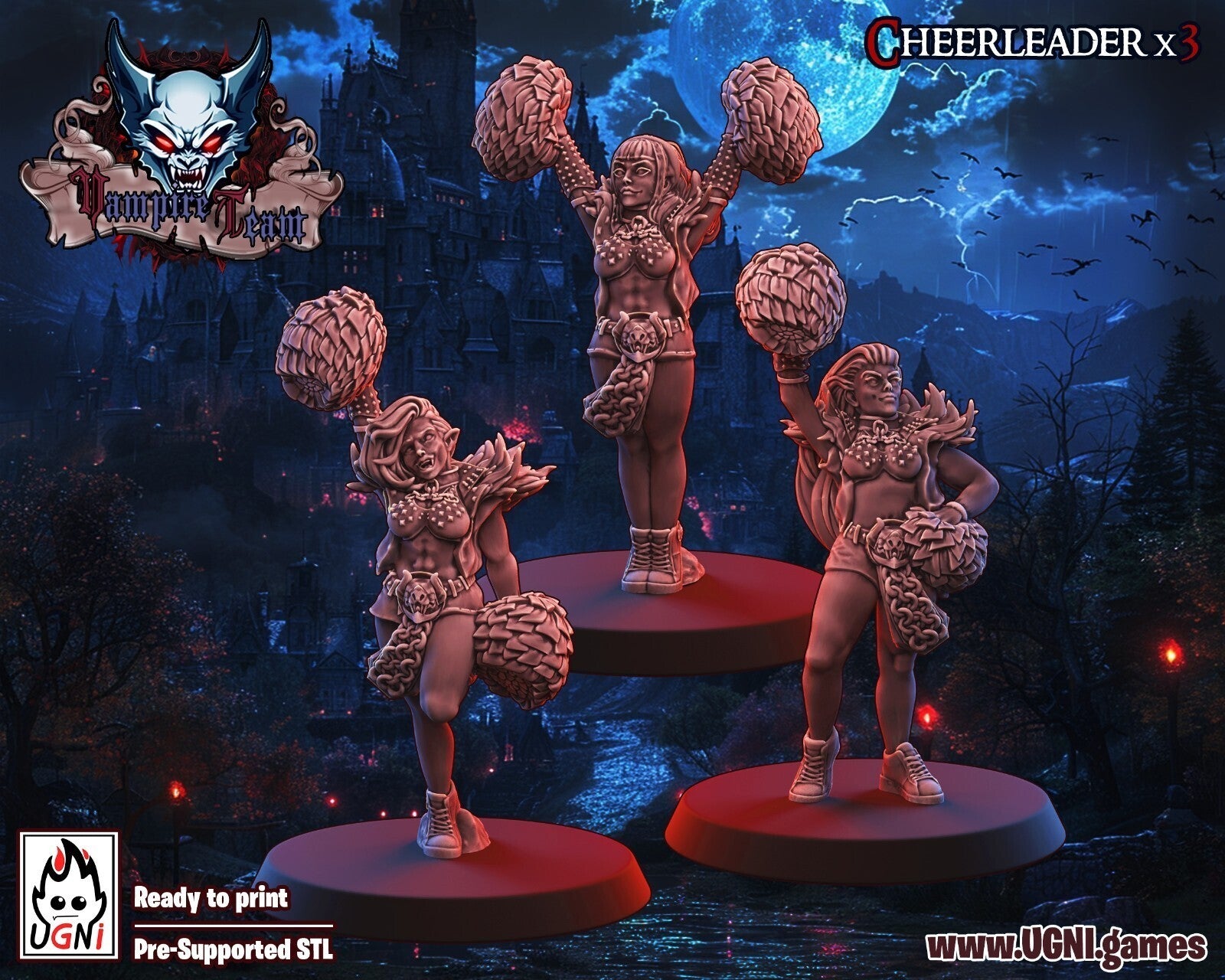 cherleader vampire star players Fantasy Football   convient a bloodbowl 