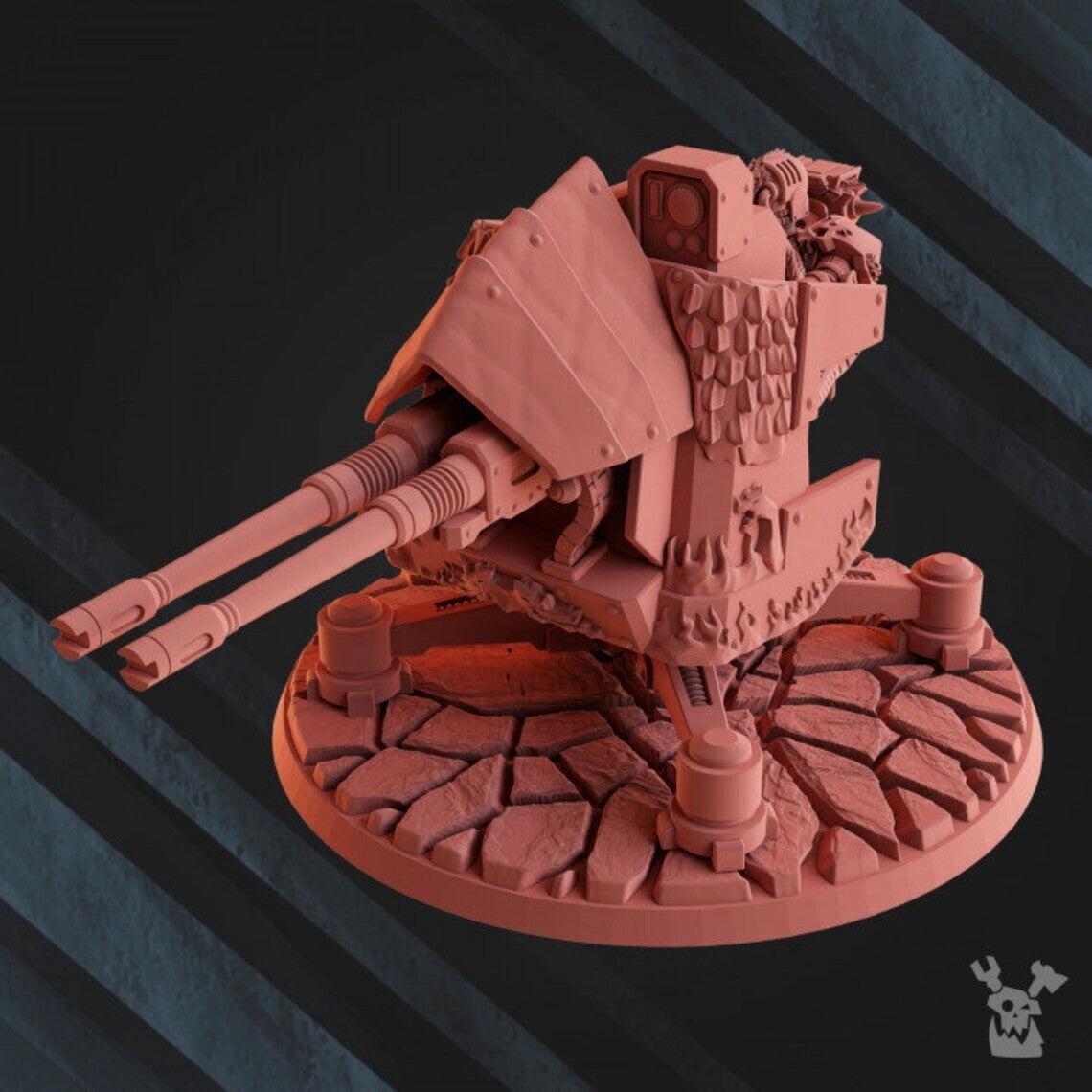Fire Lizard Heavy Sentry Turret 