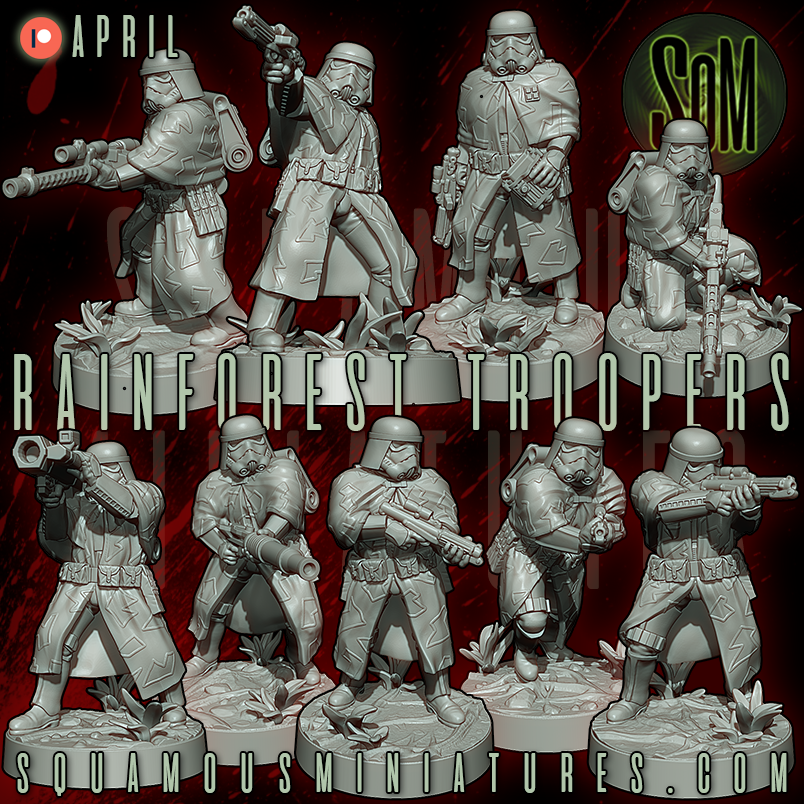 9 stormtrooper de jungle star wars legion