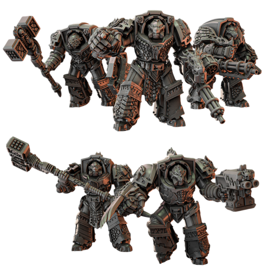 Heavy Armor Flame Lizards