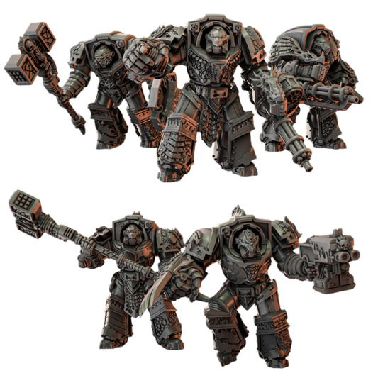 Heavy Armor Flame Lizards