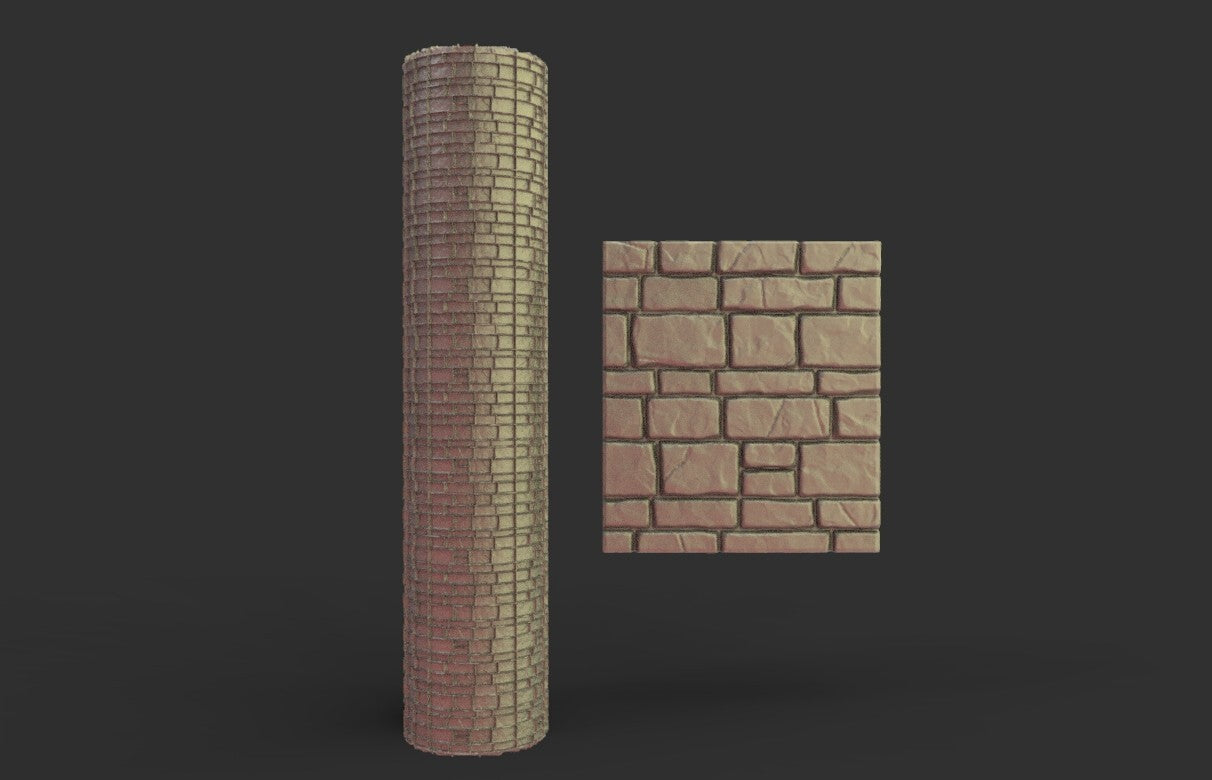 Rouleau de Modélisme 15cm briques