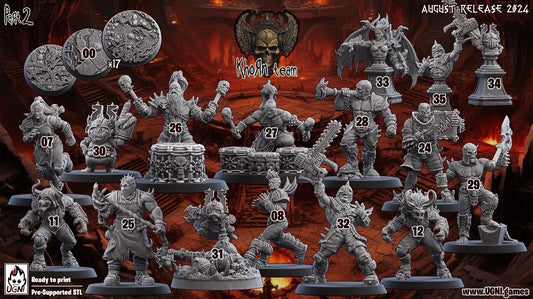 Khorn Team (Bloody Valkyrie Style). Part 2 complete fantasy equipe du chaos