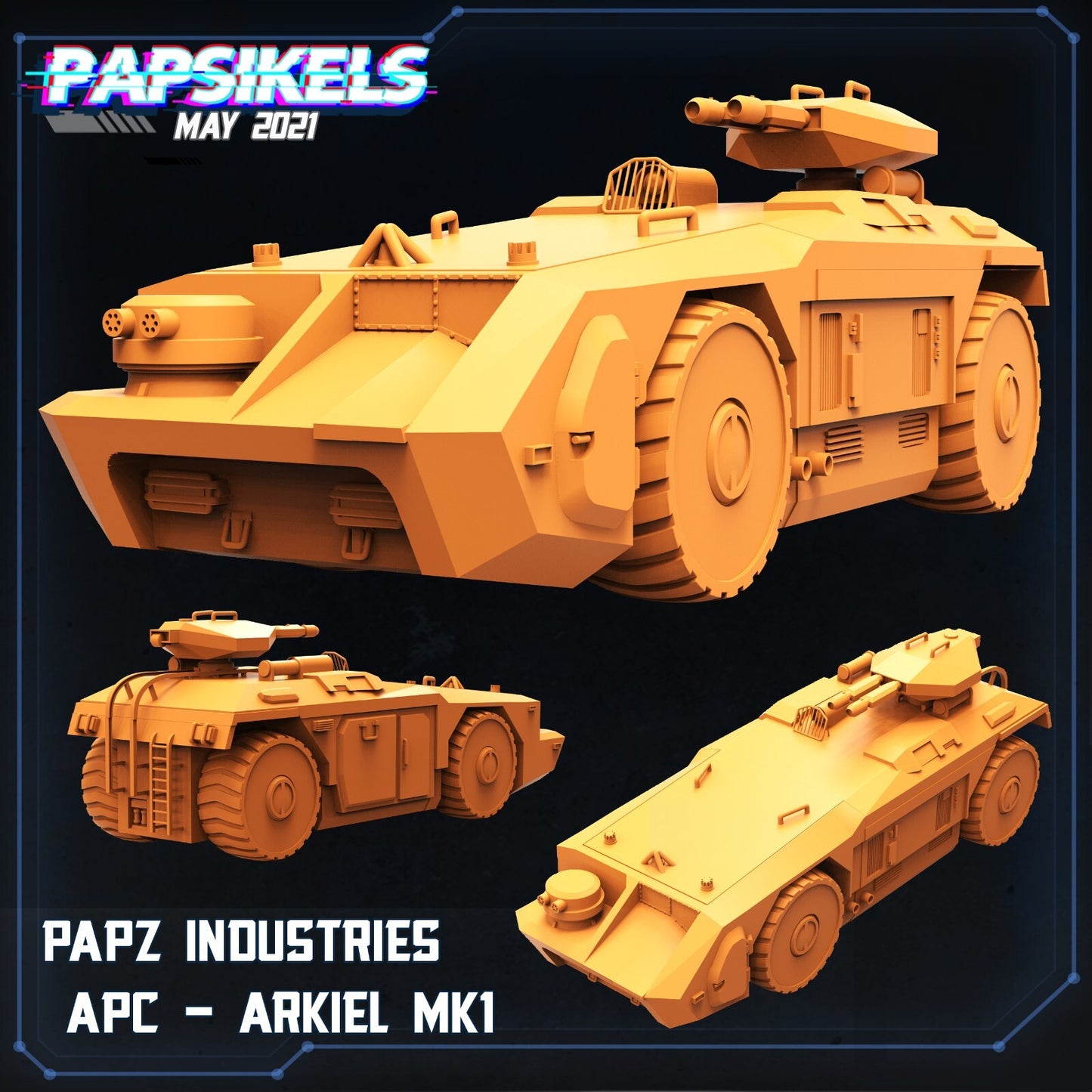 PAPZ INDUSTRIES APC ARKIEL MK1