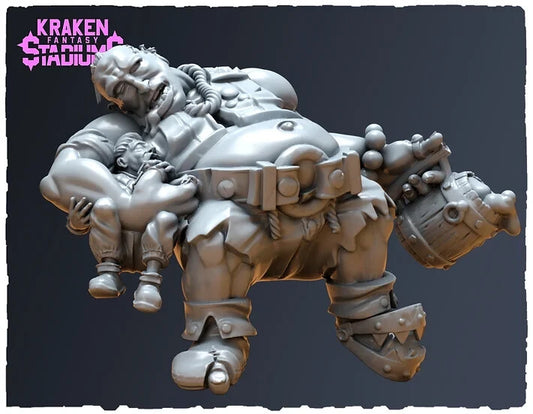 spectateur ogre saoul - Fantasy Football convient a bloodbowl