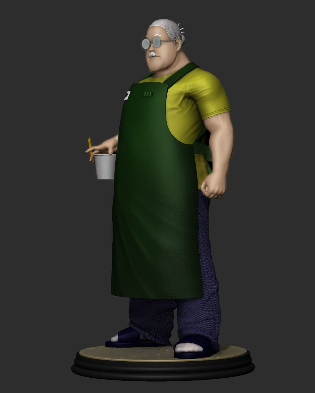 sakamoto figurine fan art 20 CM