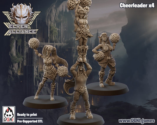 pompom girl elfe players fantasy