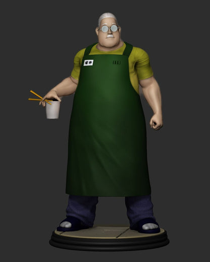 sakamoto figurine fan art 20 CM