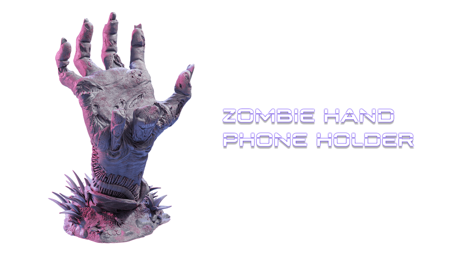 main mort vivant hauteur 25cm prevue pour supporter un telephone