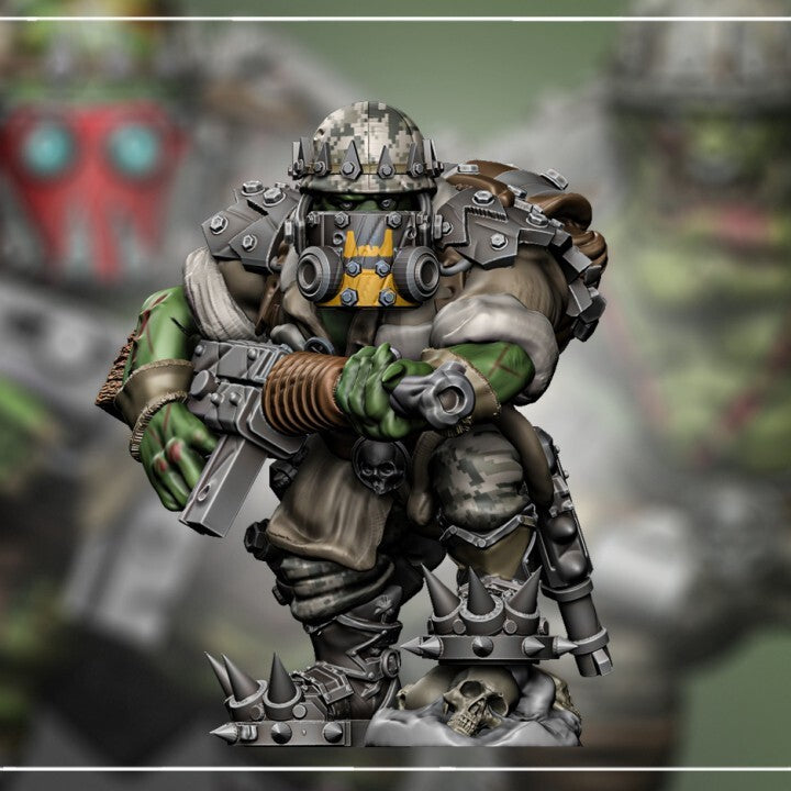 10 guerrier ork 