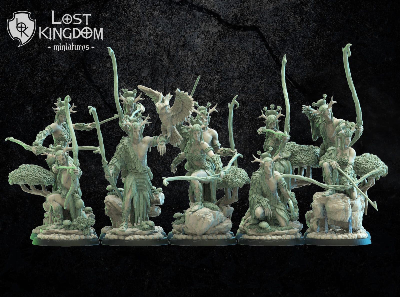 10 archers elfes sylvain 