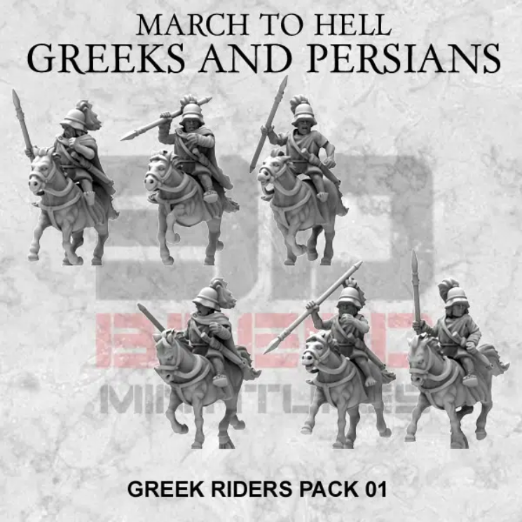 cavaliers grec 15mm