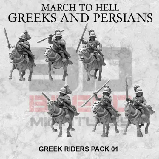 cavaliers grec 15mm